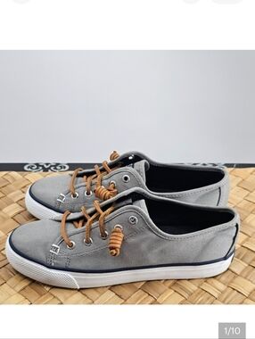 Sperry Top-Sider Pier View Gray Sneakers Size 6